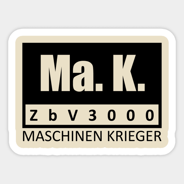 MaK Sticker by ArmoredFoe